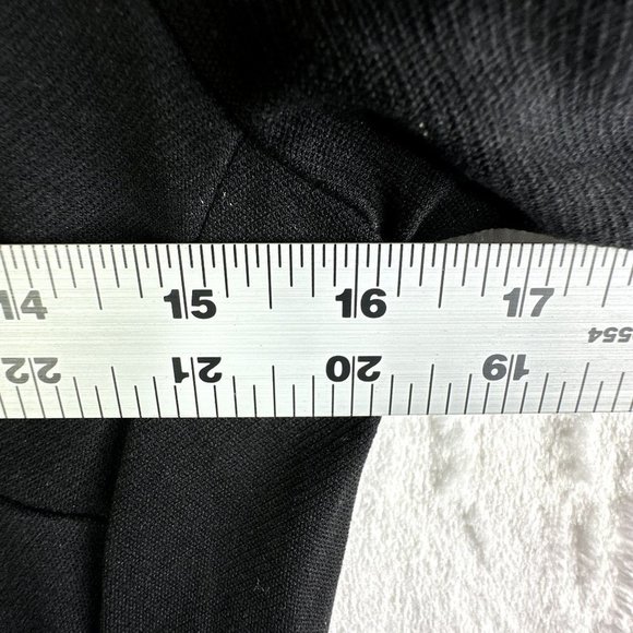 Cabi Women's Shirt XS Osaka Nights Chef's Top Black Utility Style with Snaps - Picture 11 of 13